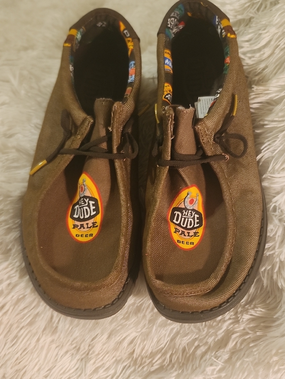 Strawberry Wine Octoberfest Slip-Ons by HEYDUDE shoes